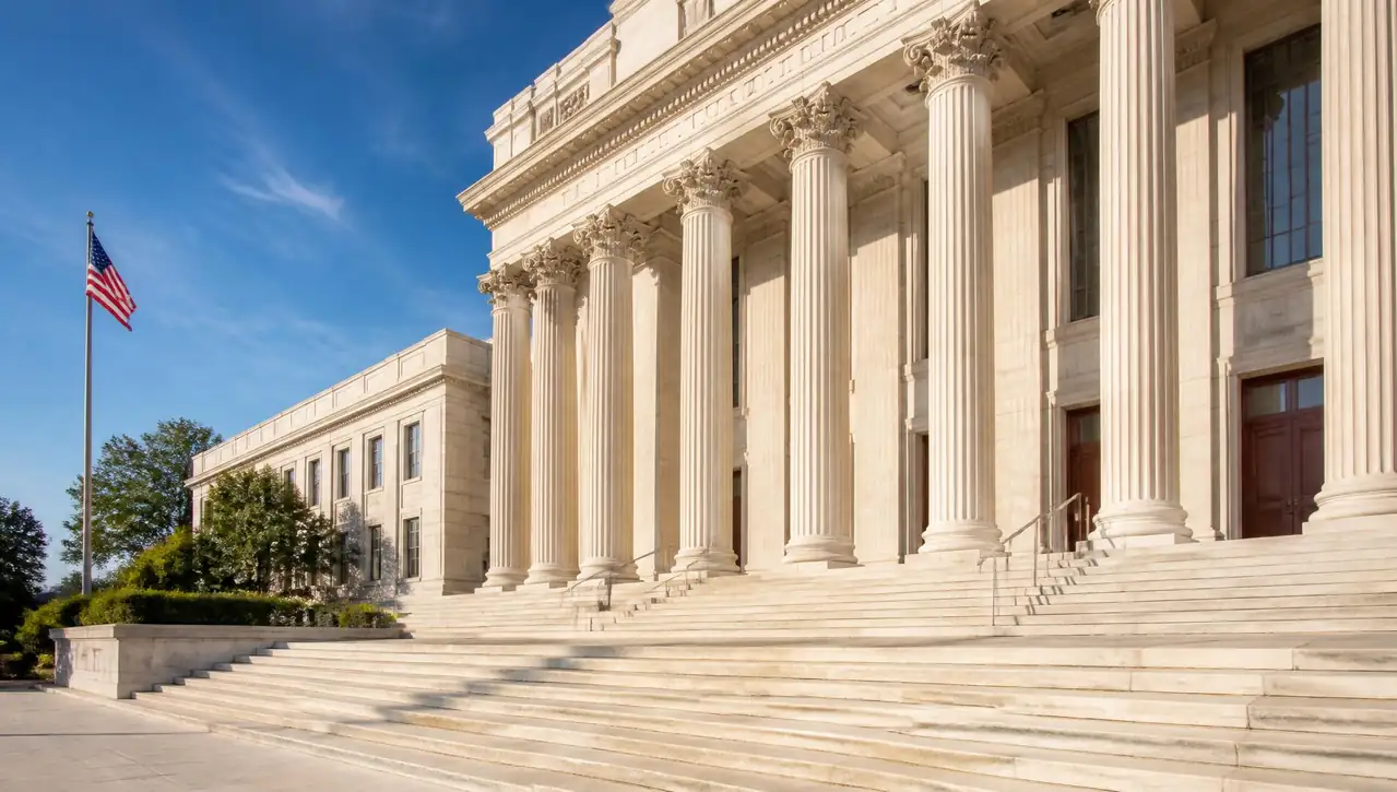 Historic courthouse serving Alabama bail bond clients